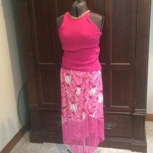 Michael khors sweater and skirt